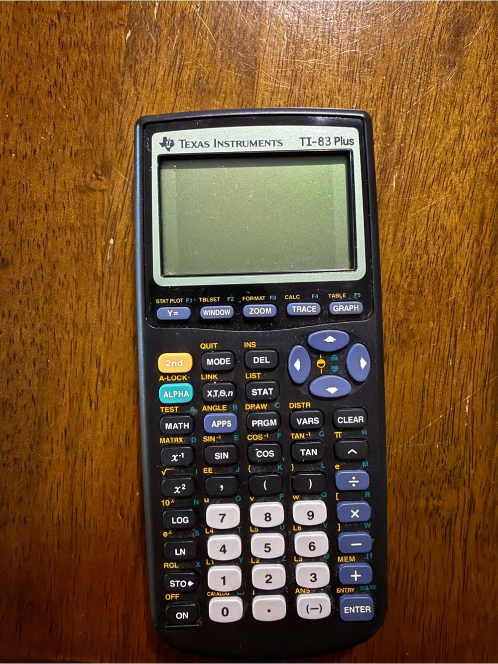 Texas Instruments TI-83 Plus Graphing Calculator - Black
